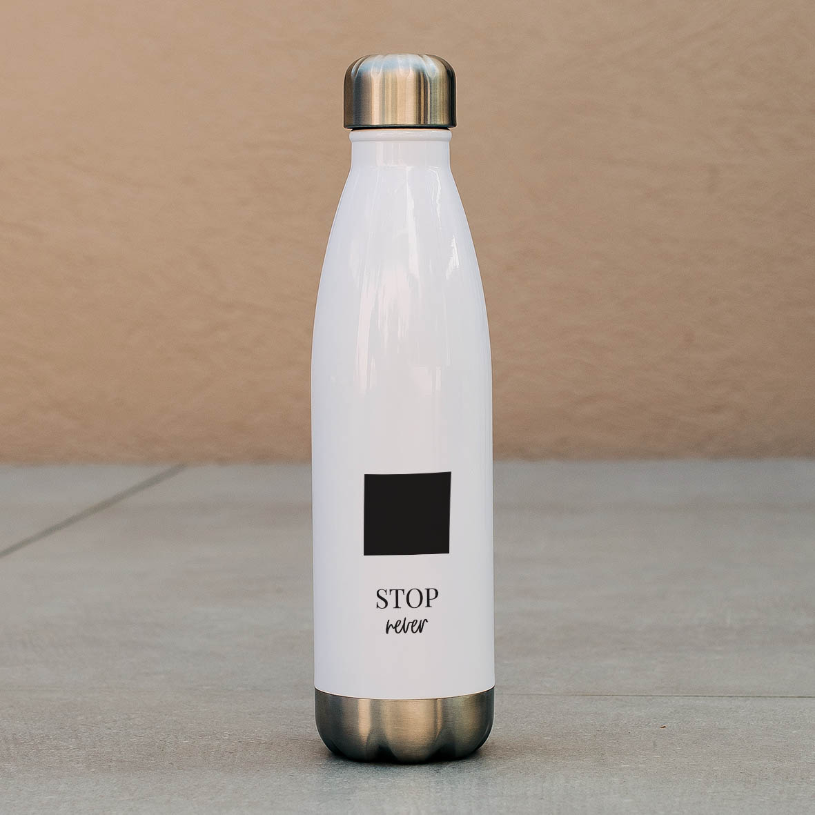 Play, Pause, Stop - Μπουκάλι Θερμός 500ml