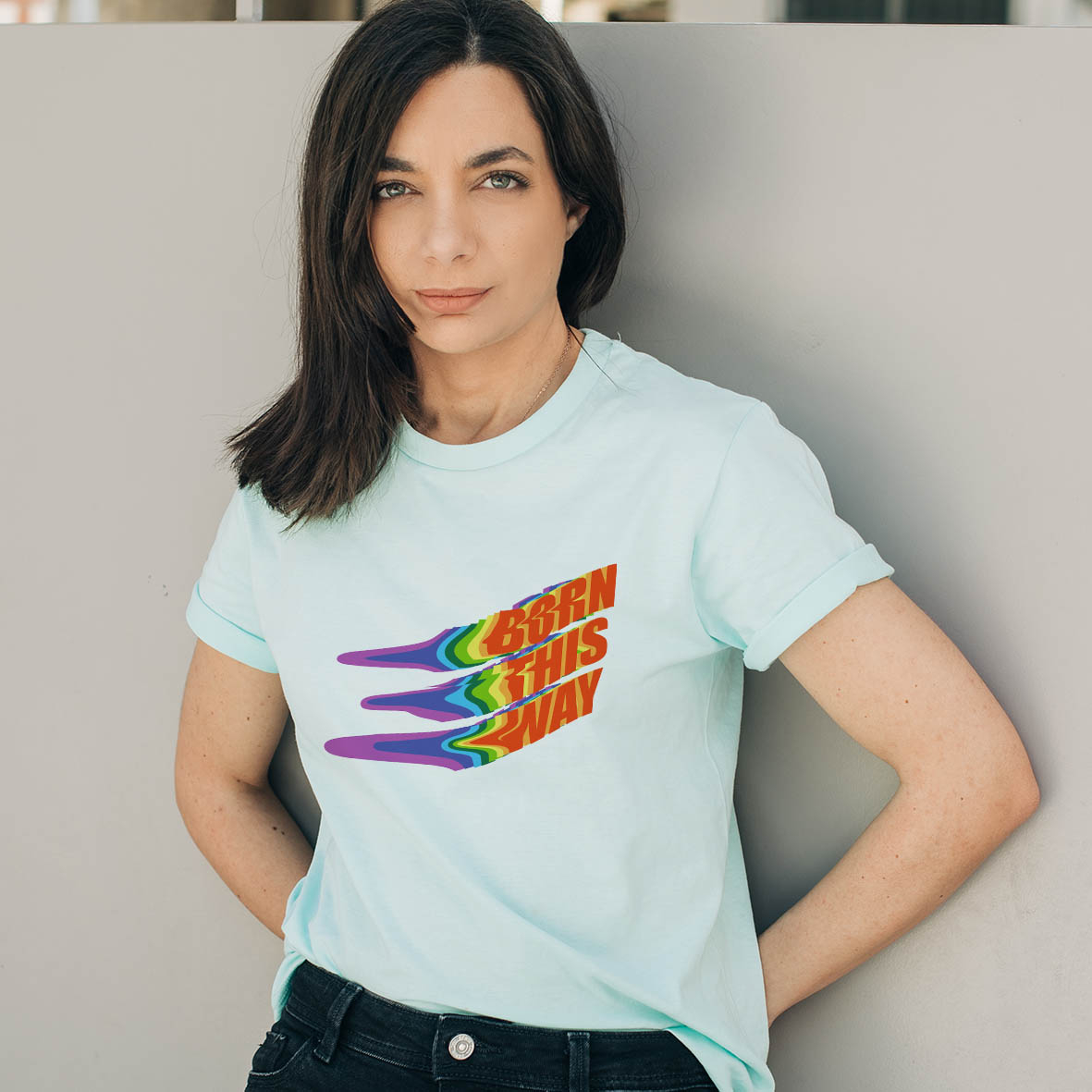 This way -  Organic Vegan T-Shirt Unisex