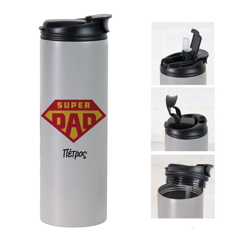 Super Dad - Sports Gym Θερμός 600 ml