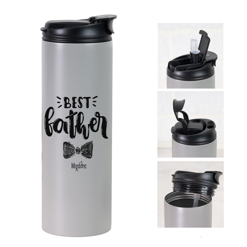 Best Father - Sports Gym Θερμός 600 ml