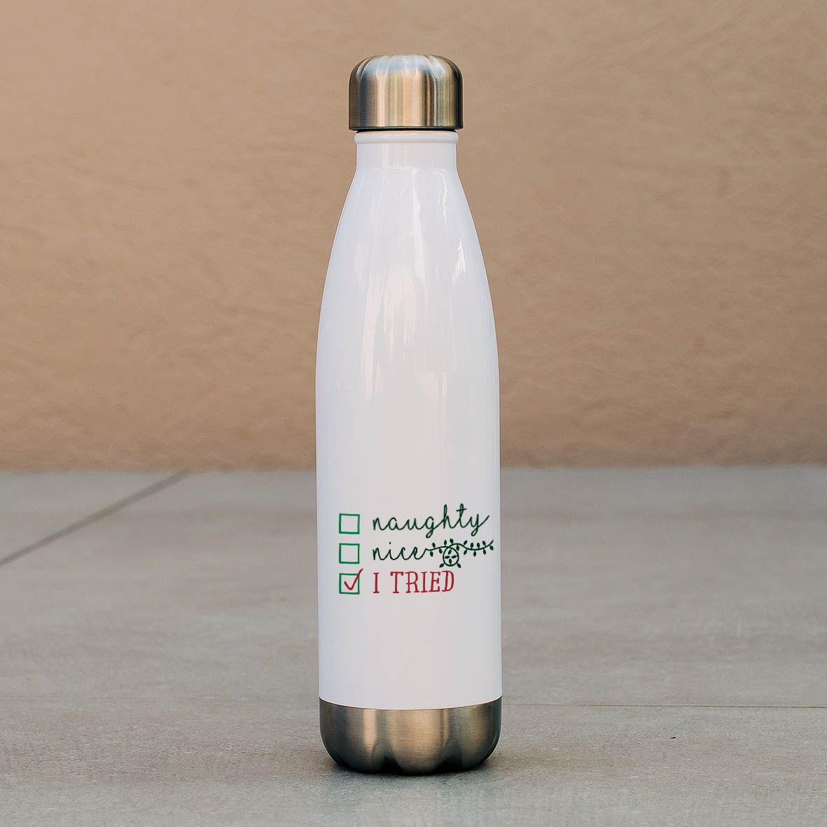 Naughty Xmas - Μπουκάλι Θερμός 500ml