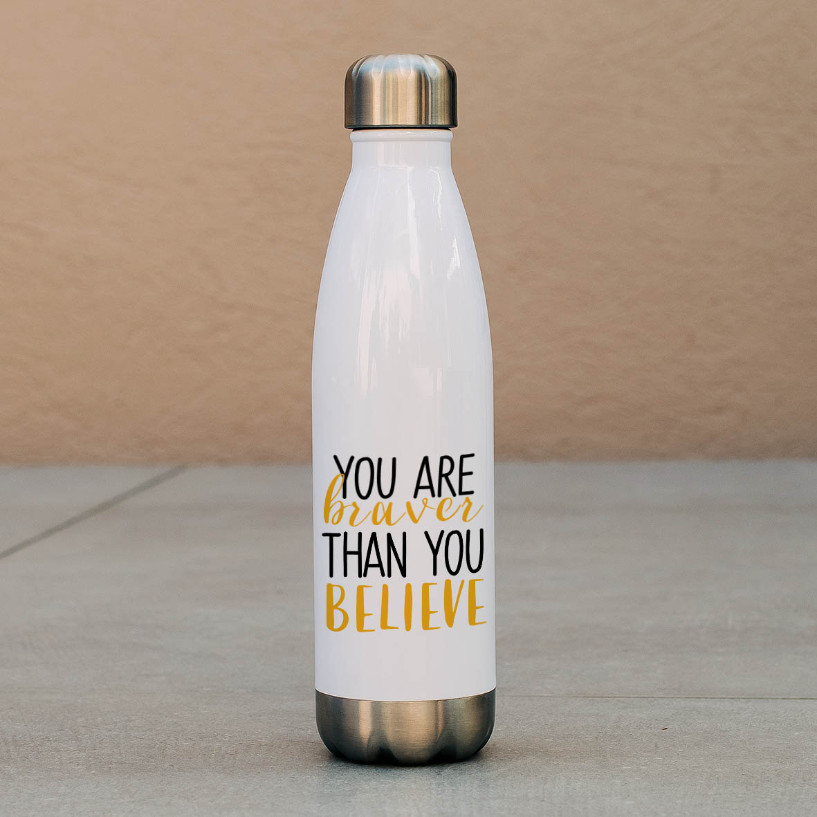 Braver Than You Believe - Μπουκάλι Θερμός 500ml