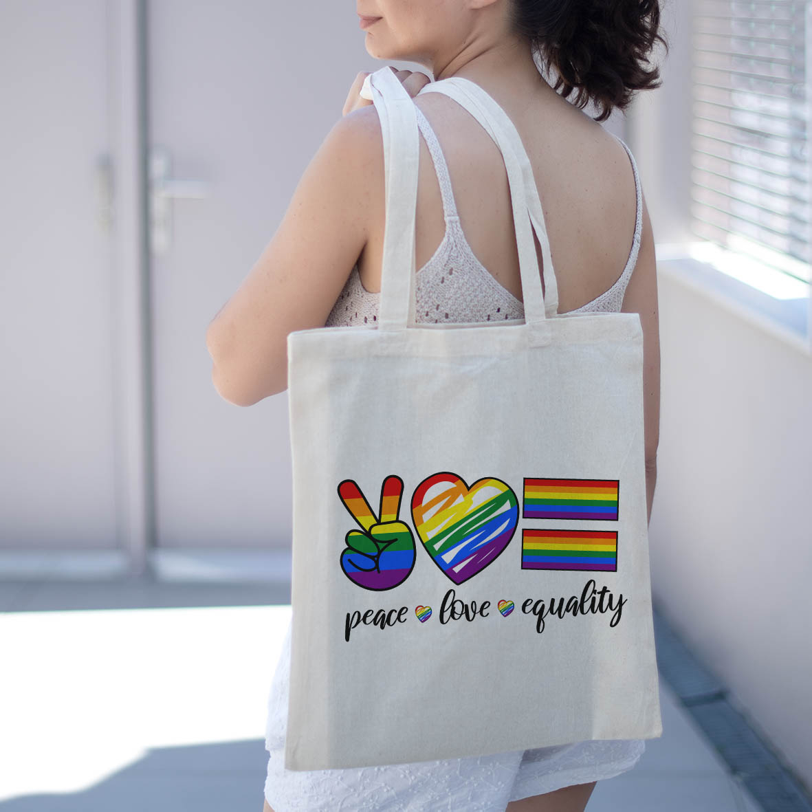 Peace -  Πάνινη Τσάντα