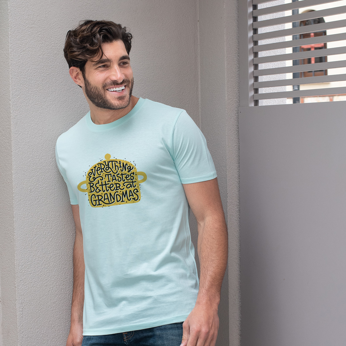At Grandmas -  Organic Vegan T-Shirt Unisex