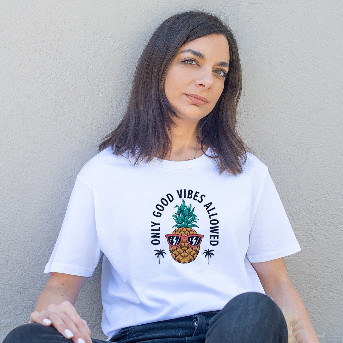 Good Vibes -  Organic Vegan T-Shirt Unisex