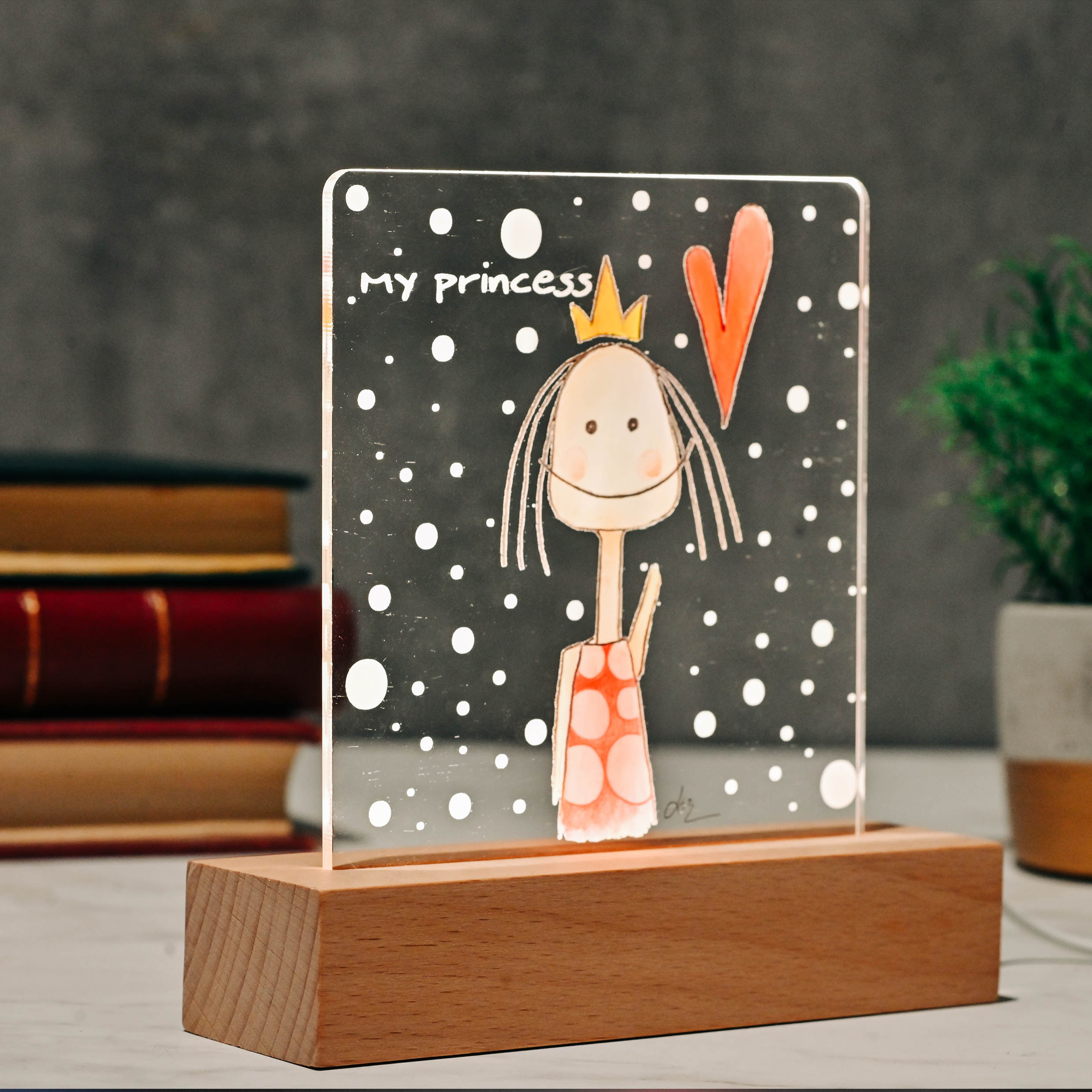 Princess - Φωτιστικό Χειροποίητο