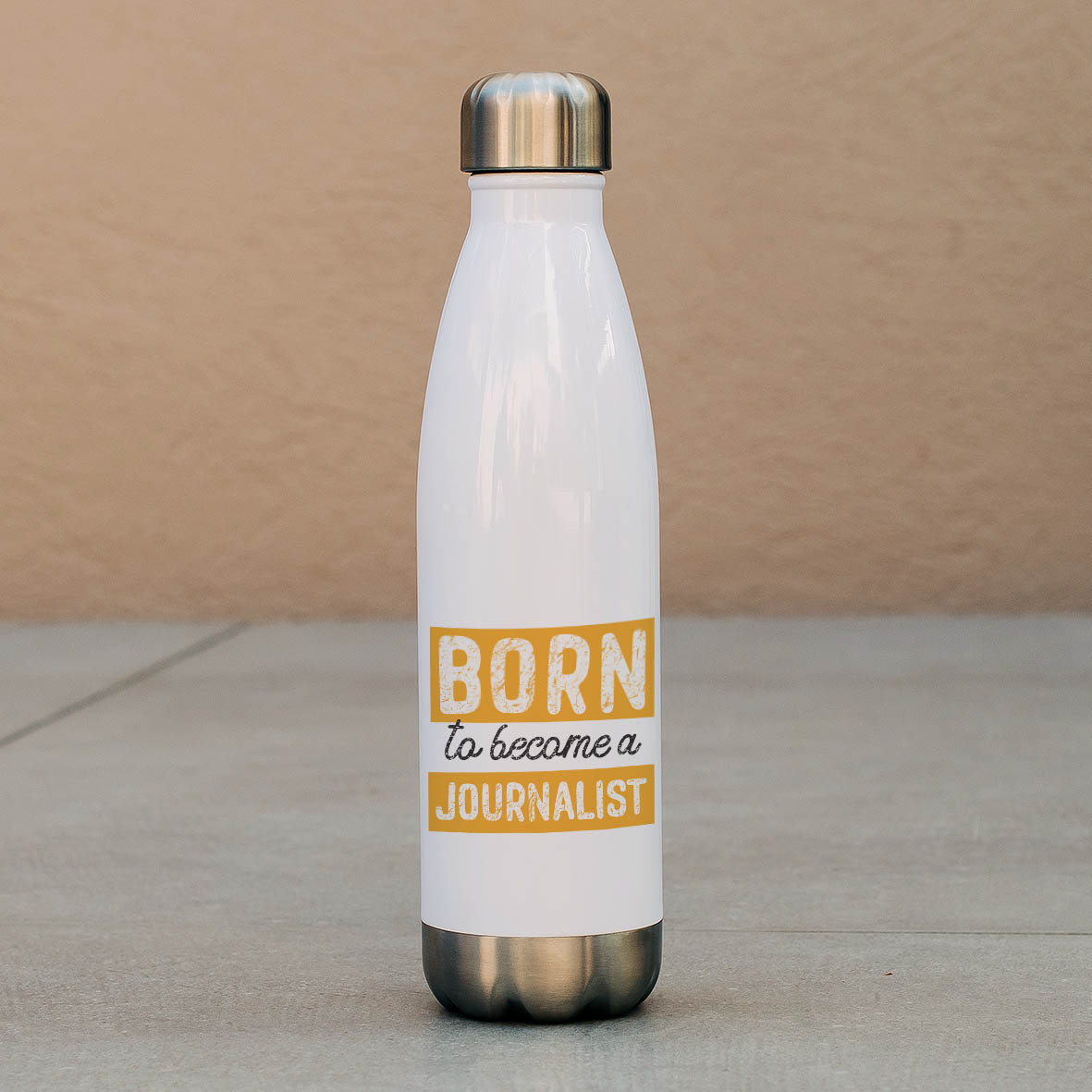 Born To Become a Journalist - Μπουκάλι Θερμός 500ml