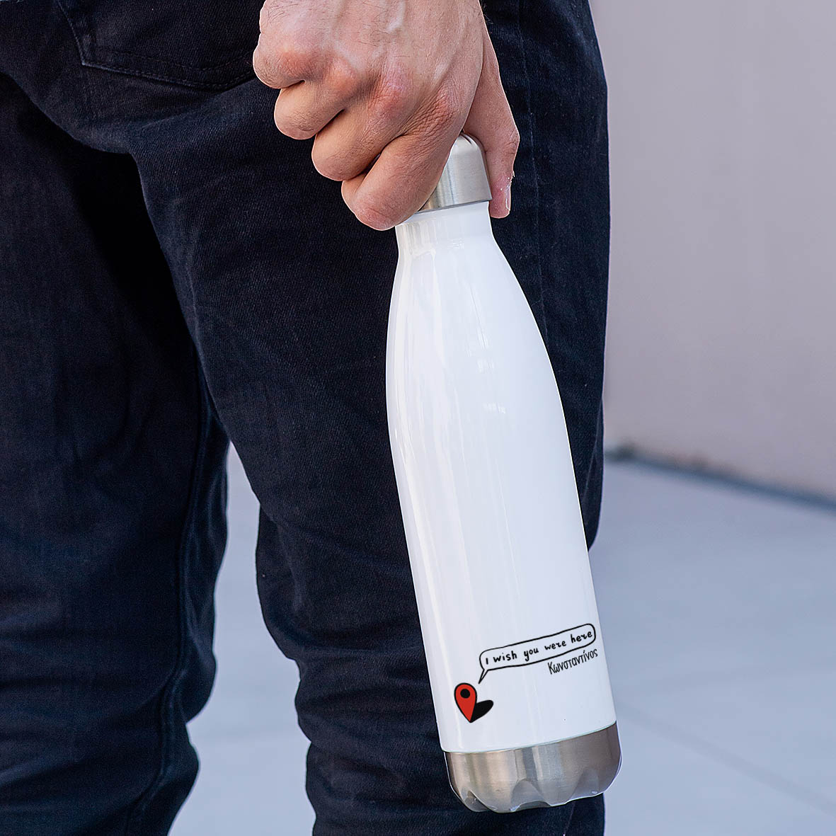 I Wish You Were Here - Μπουκάλι Θερμός 500ml