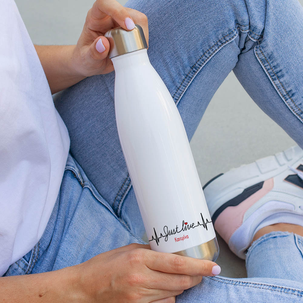 Just Live - Μπουκάλι Θερμός 500ml