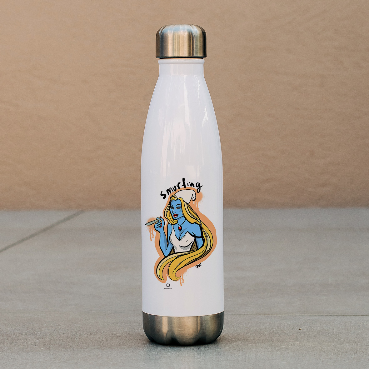 Smurfing - Μπουκάλι Θερμός 500ml