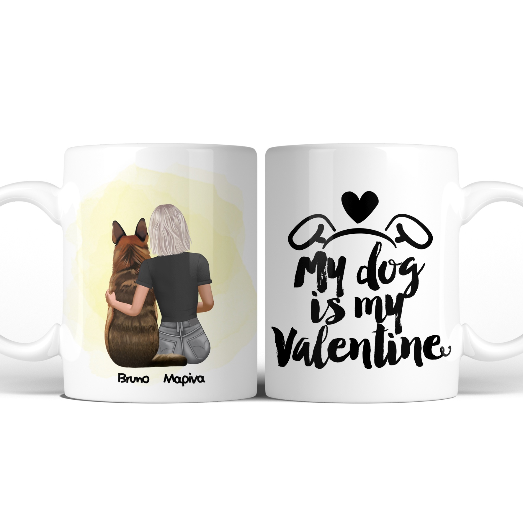 My Dog Is My Valentine - Κούπα