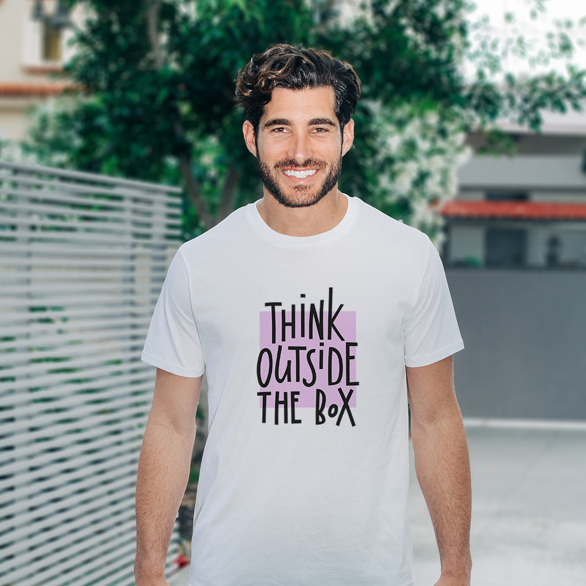 Outside The Box - Organic Vegan T-Shirt Unisex