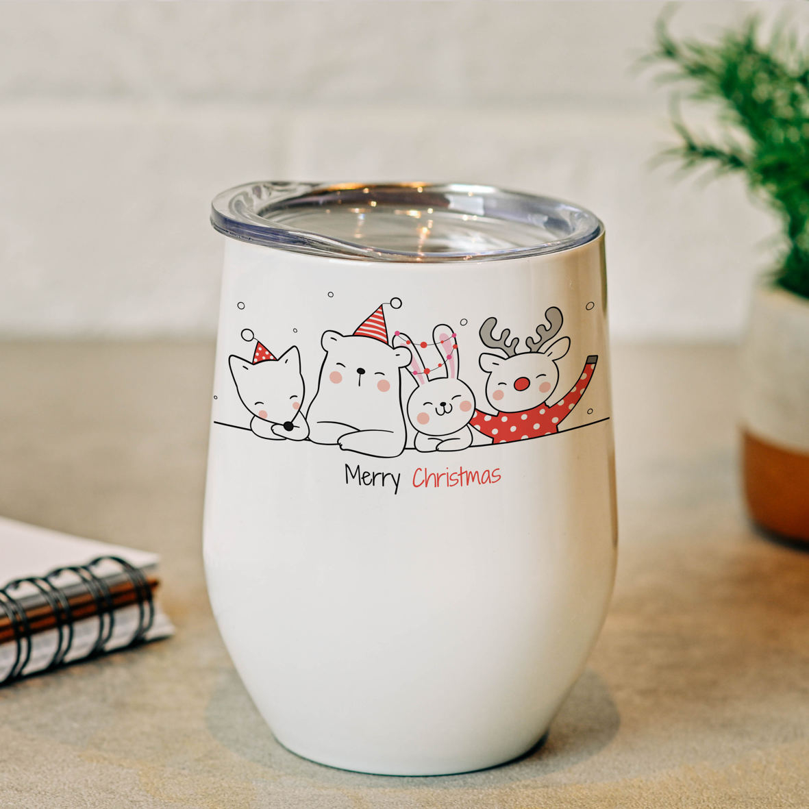 Xmas Animals - Κούπα Θερμός 355ml