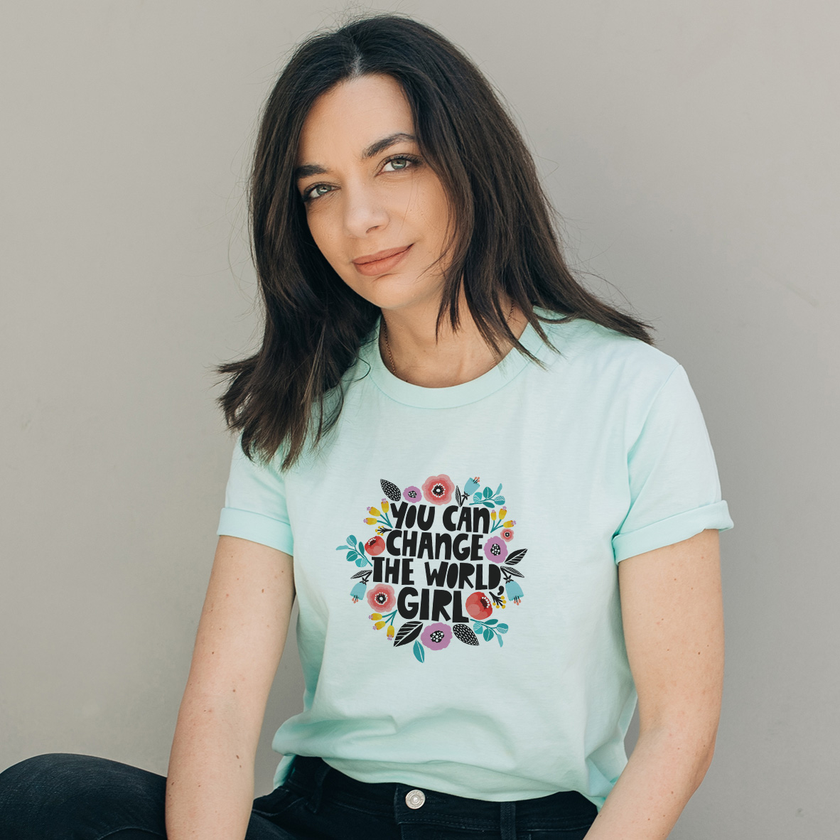 Change the world -  Organic Vegan T-Shirt Unisex