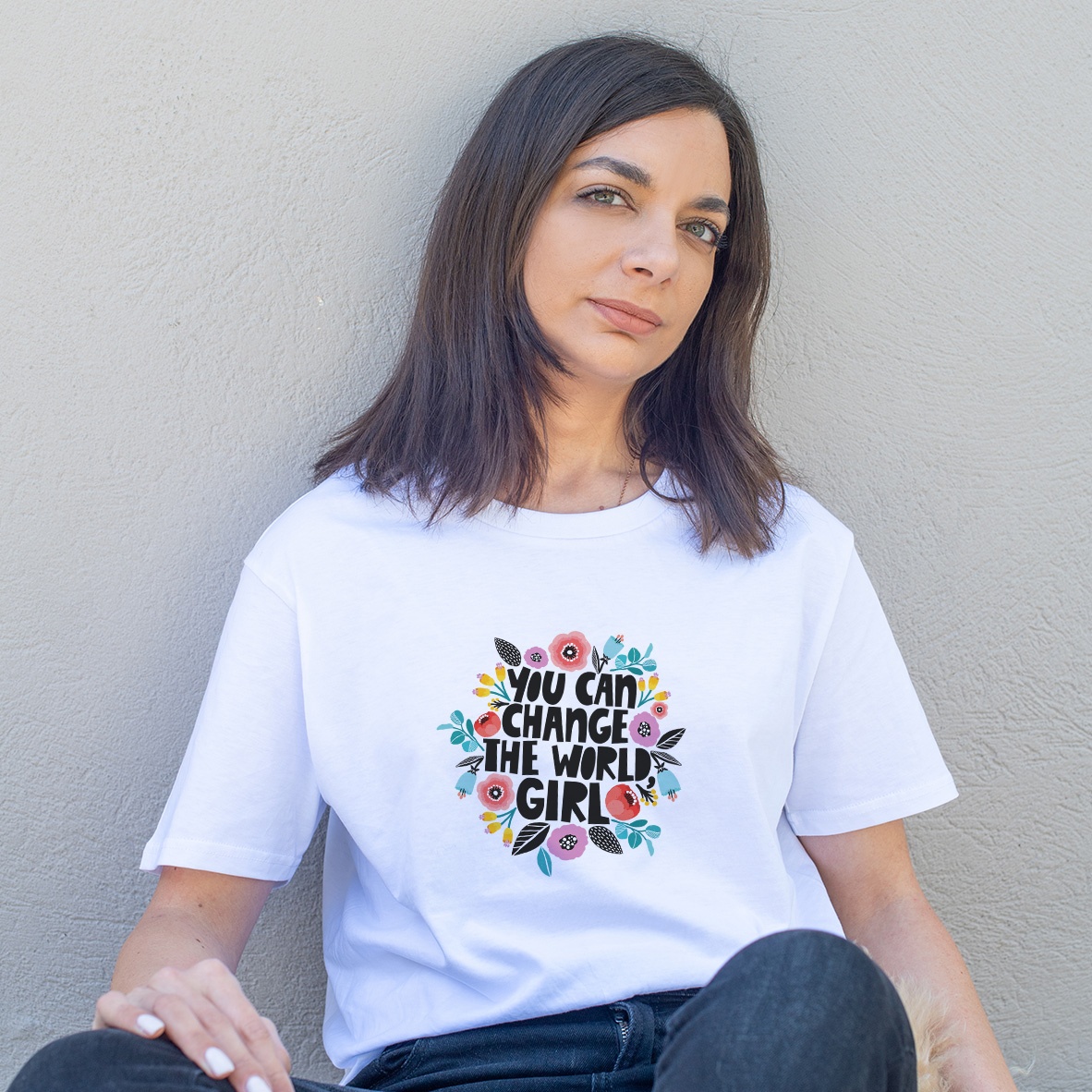 Change the world -  Organic Vegan T-Shirt Unisex