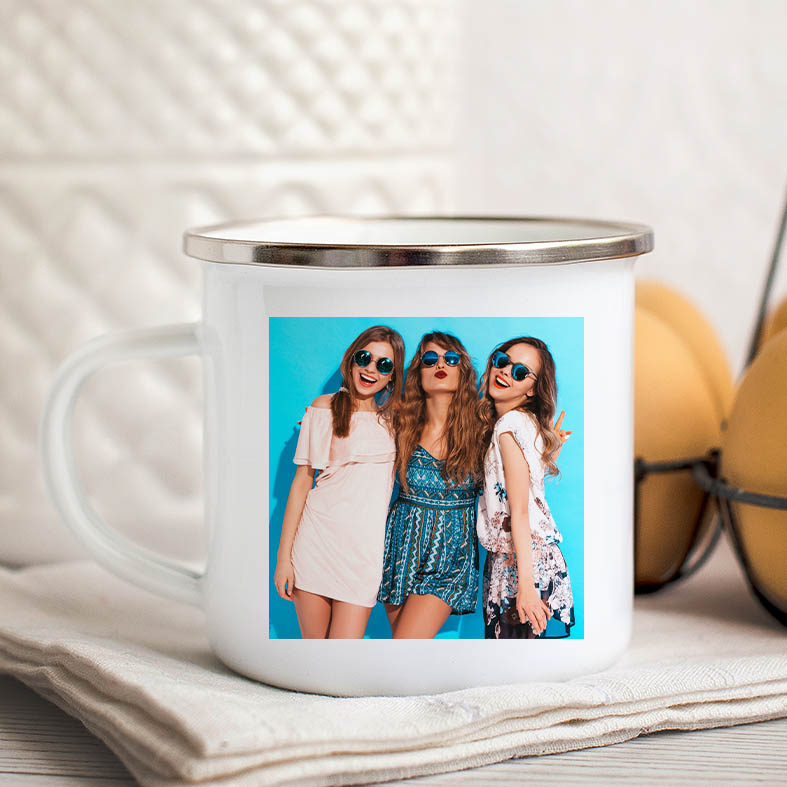 Σχεδίασε το εσυ! - Κούπα Vintage Eμαγιέ