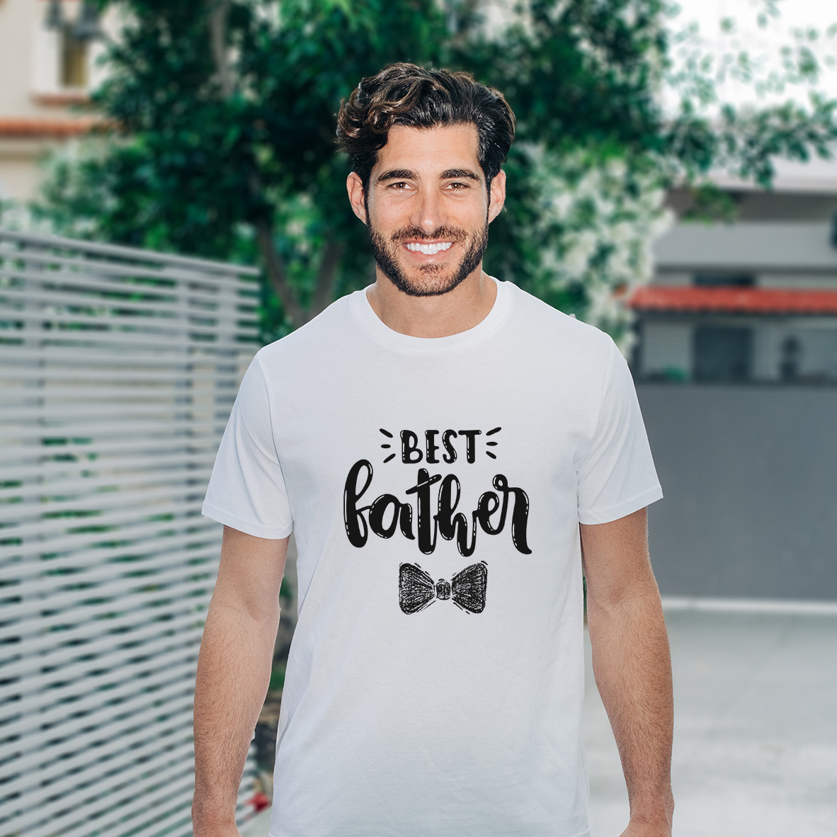 Best father - Organic Vegan T-Shirt Unisex