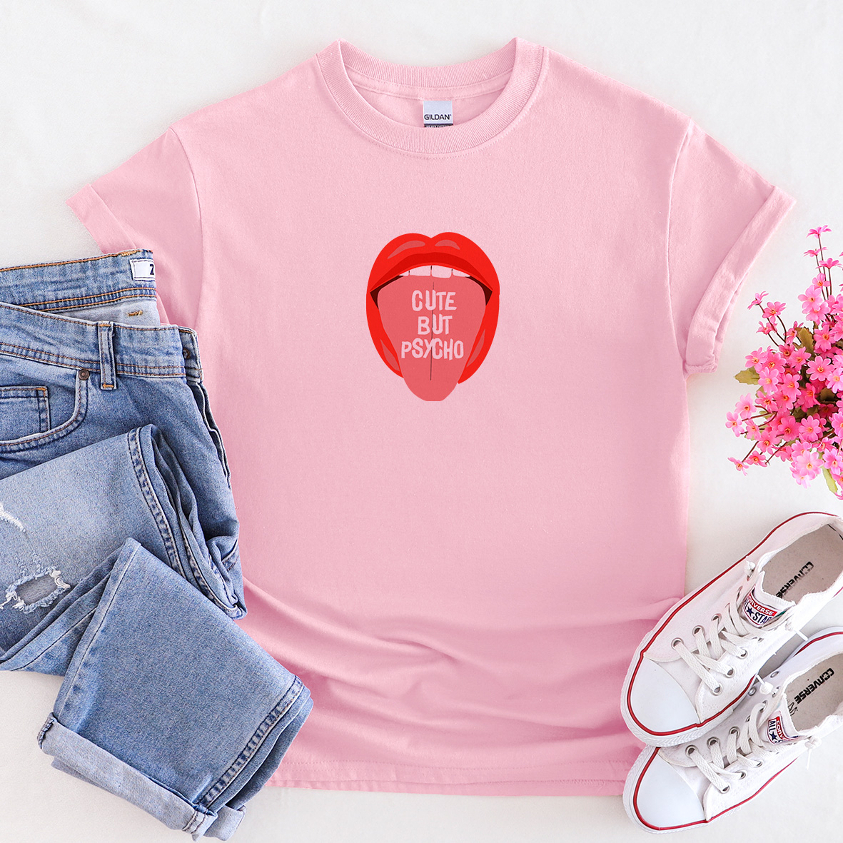 Cute - Organic Vegan T-Shirt Unisex