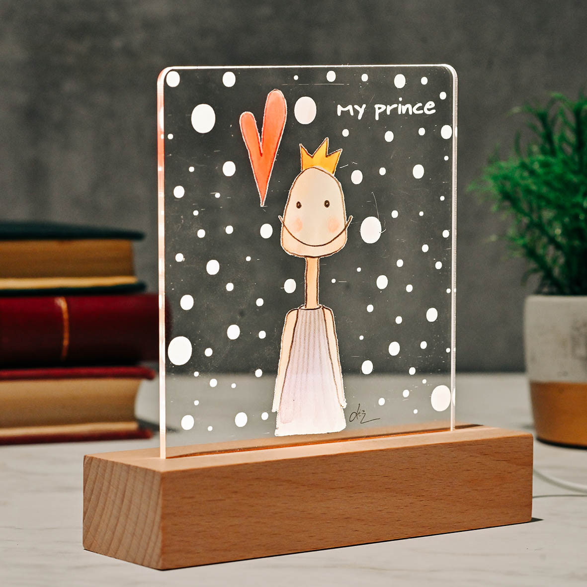 Prince- Φωτιστικό Χειροποίητο