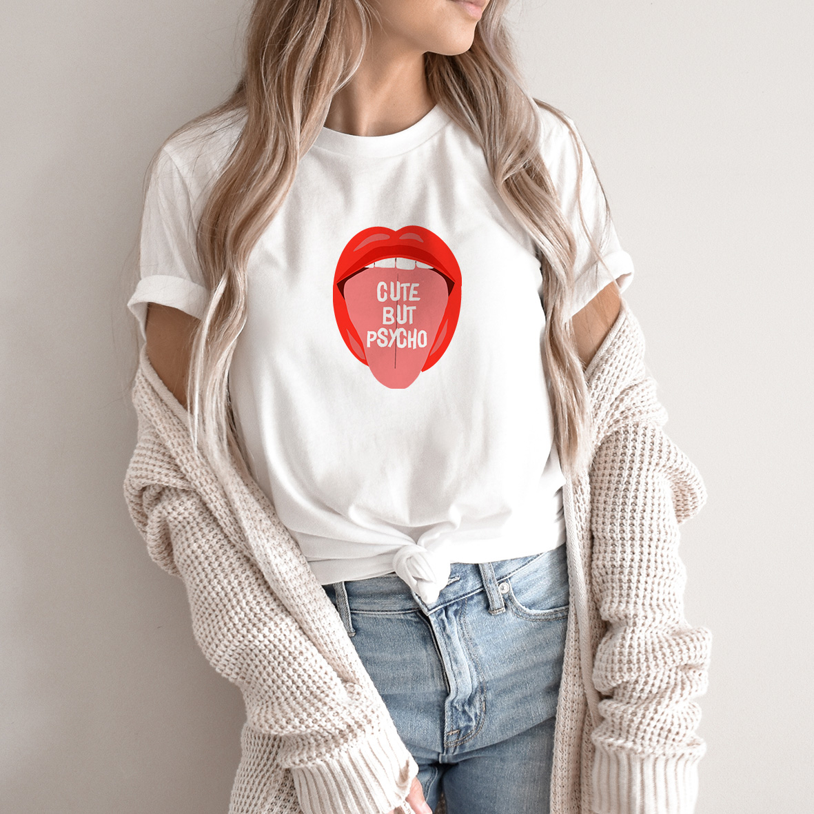 Cute - Organic Vegan T-Shirt Unisex