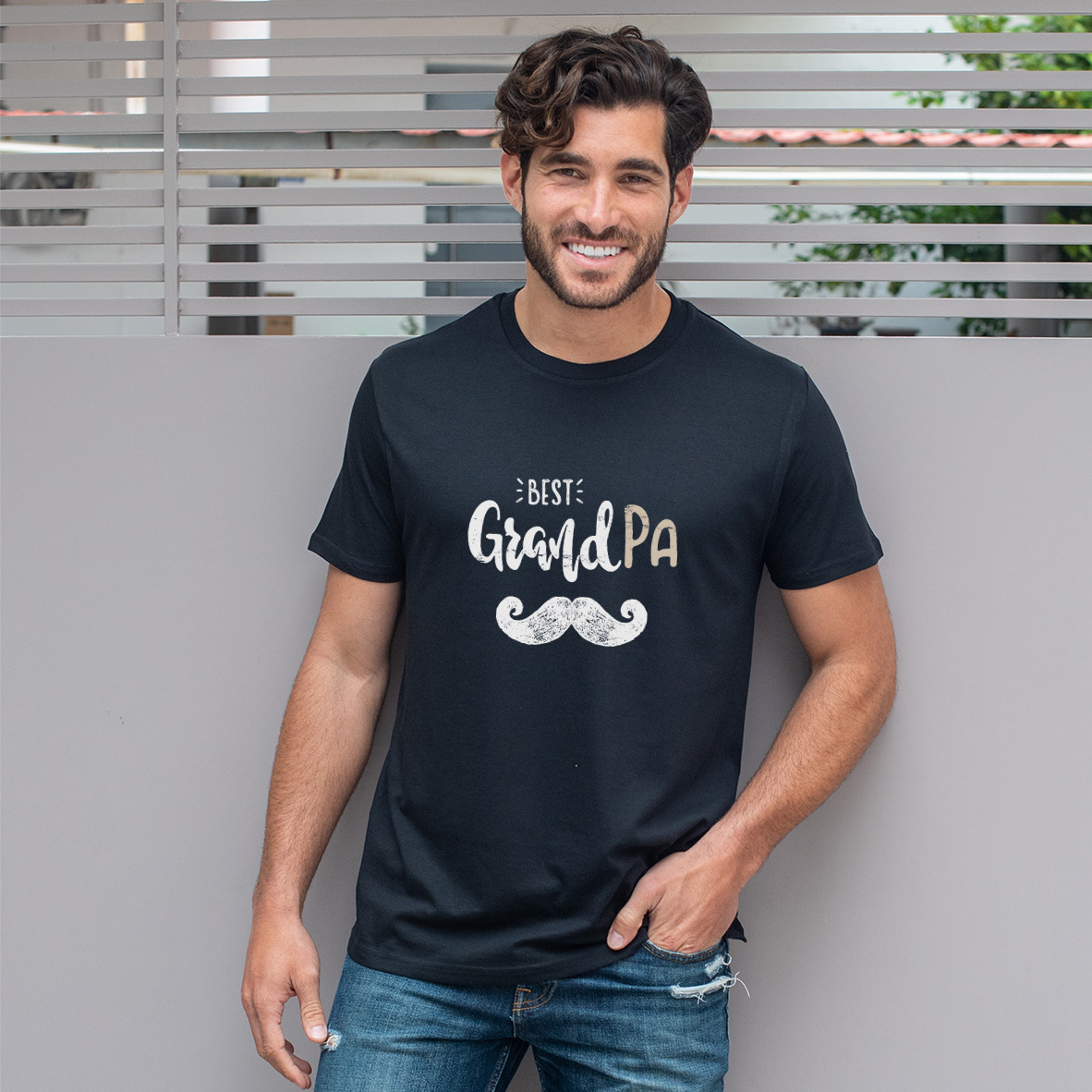 Grandfather -  Organic Vegan T-Shirt Unisex