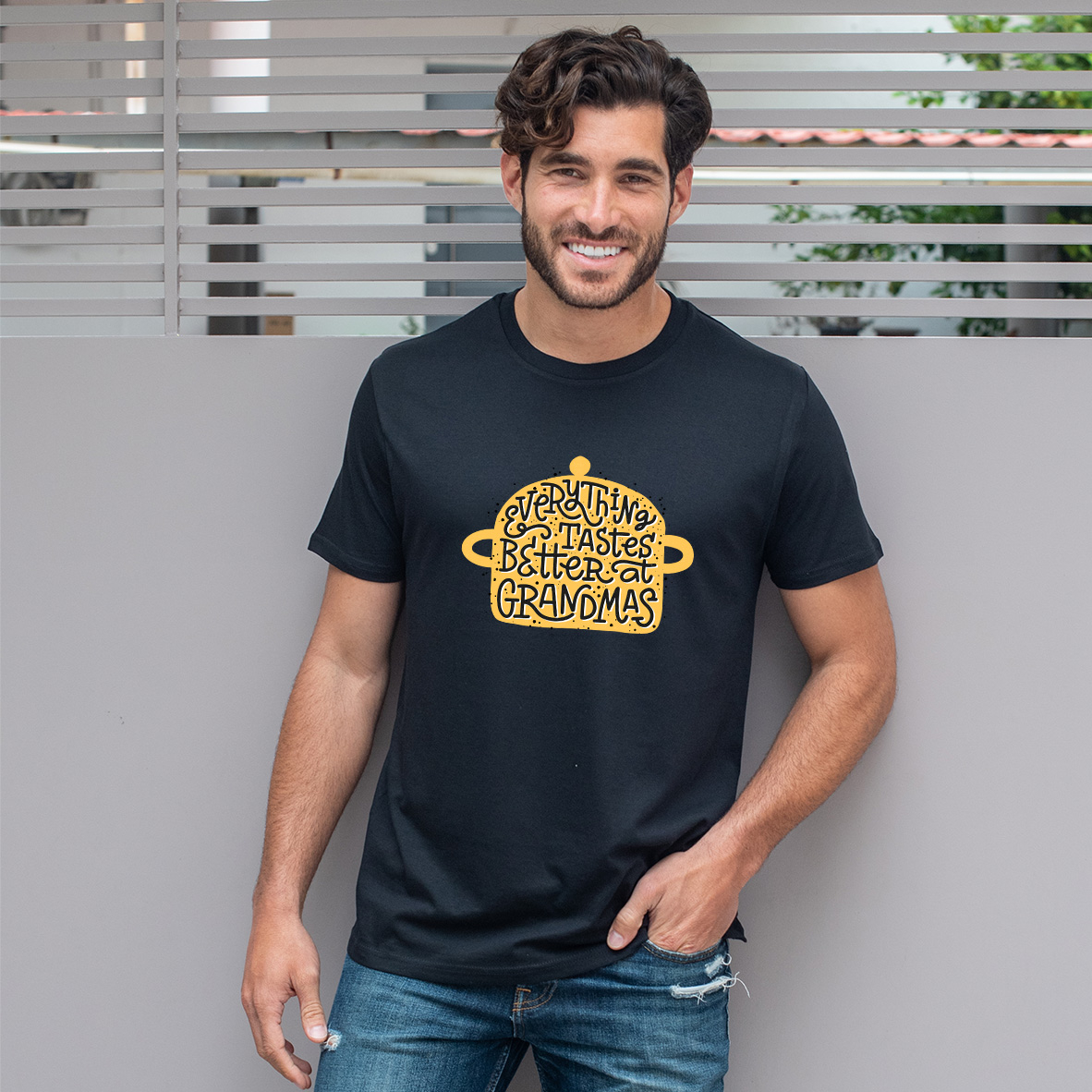 At Grandmas -  Organic Vegan T-Shirt Unisex