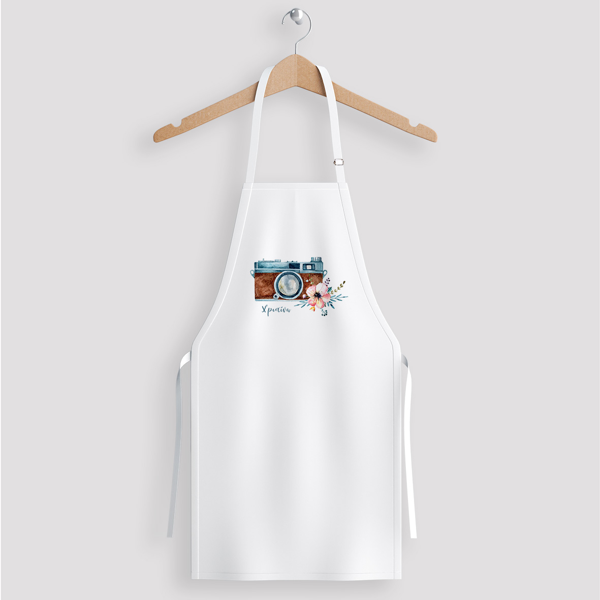 Φωτογραφική Κάμερα - Ποδιά Νονάς