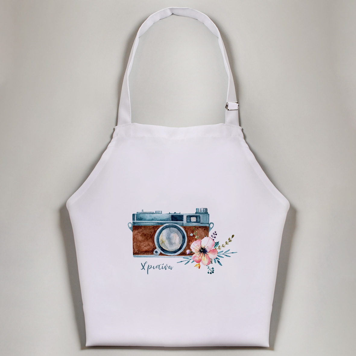 Φωτογραφική Κάμερα - Ποδιά Νονάς