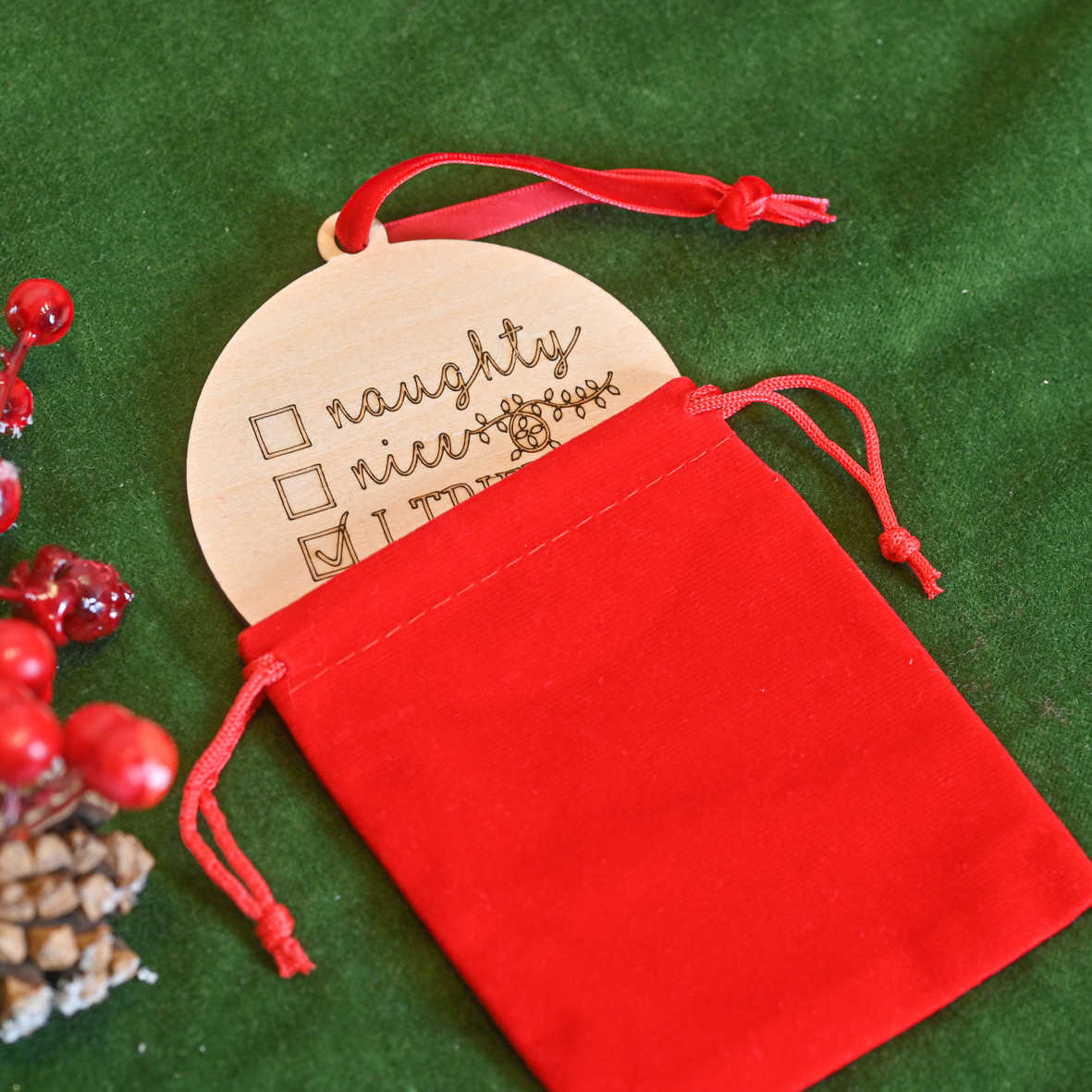 I Tried - Ξύλινο Στολιδι