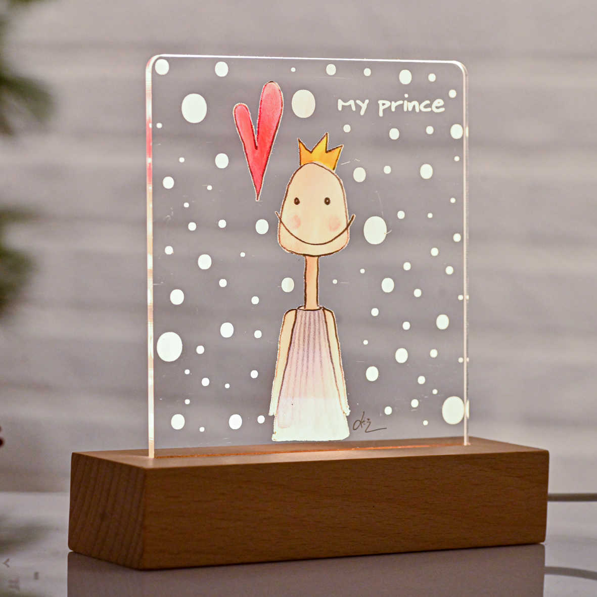 Prince- Φωτιστικό Χειροποίητο