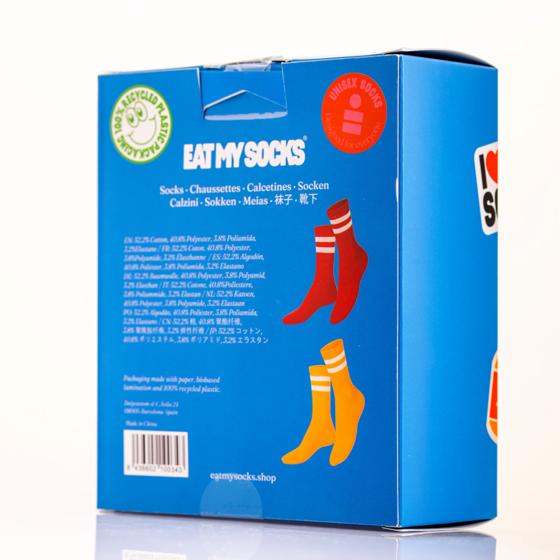 Ketcup & Mustard Duo - Κάλτσες για… Φάγωμα Memorybox