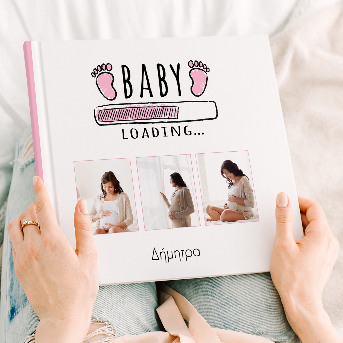 Baby Girl Loading - Premium Photobook