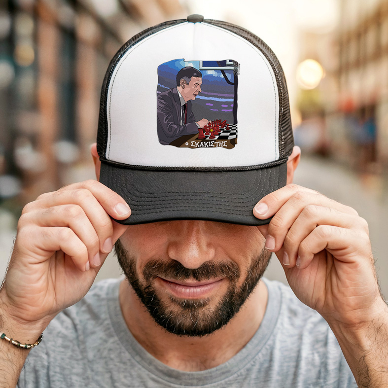 Μπαρτζό «O Σκακιστής» - Καπέλο Trucker MemoryBox