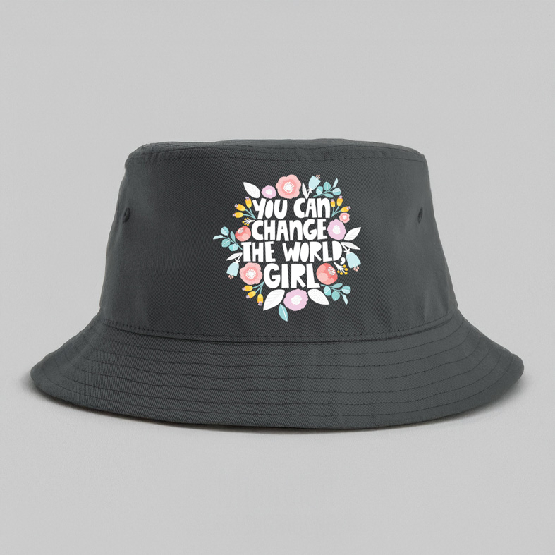 Change the world - Καπέλο Bucket MemoryBox