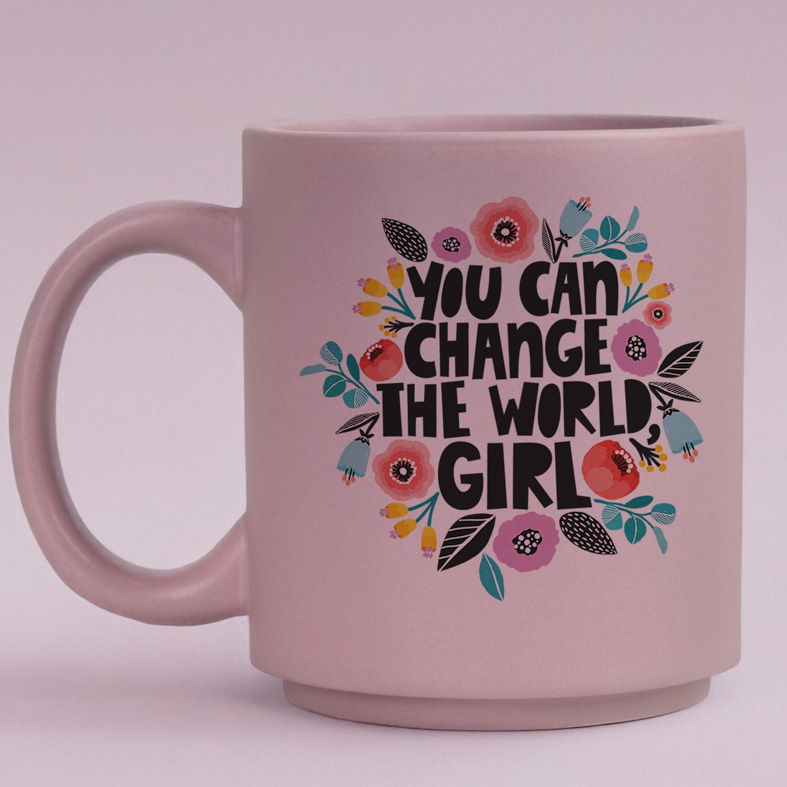 Change the world - Κούπα Πούδρα MemoryBox