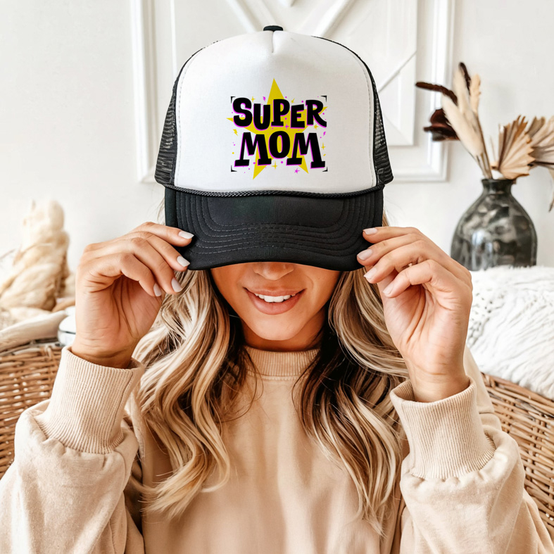 SUPER MOM - Καπέλο Trucker MemoryBox