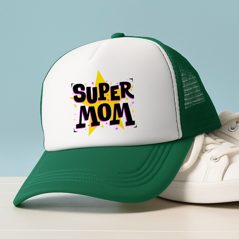SUPER MOM - Καπέλο Trucker MemoryBox