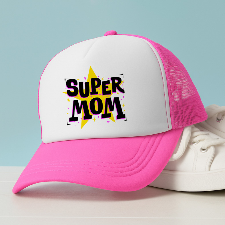 SUPER MOM - Καπέλο Trucker MemoryBox