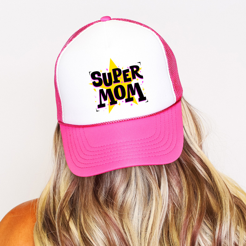 SUPER MOM - Καπέλο Trucker MemoryBox
