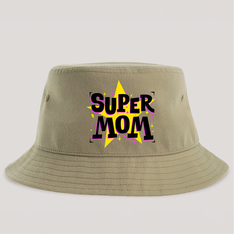 SUPER MOM - Καπέλο Bucket MemoryBox