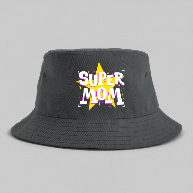 SUPER MOM - Καπέλο Bucket MemoryBox