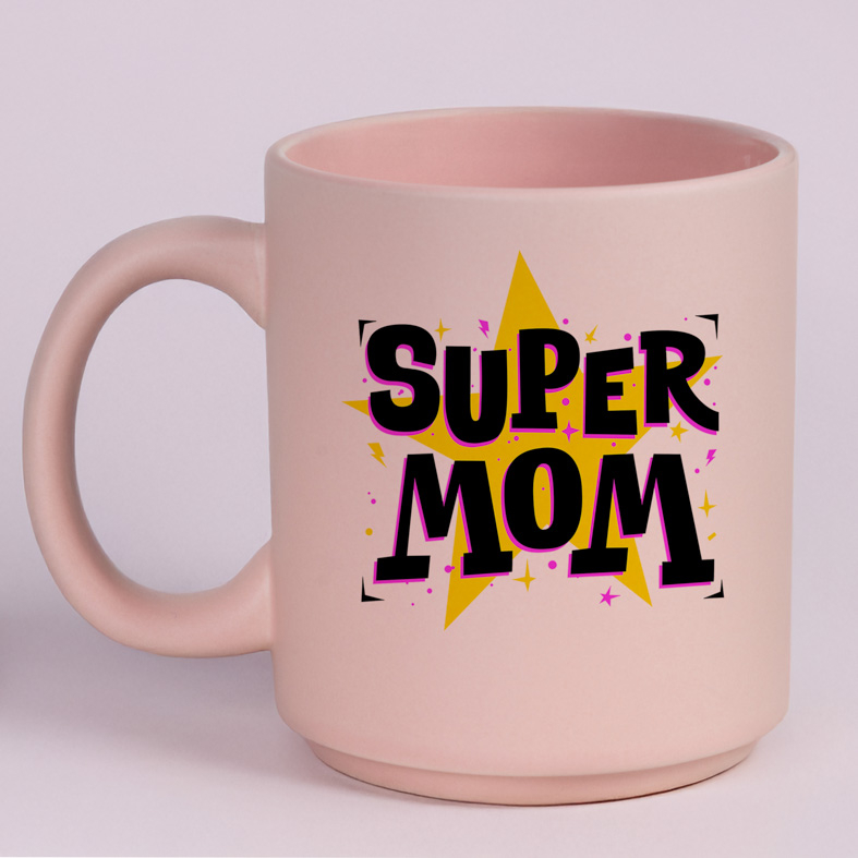 SUPER MOM - Κούπα Πούδρα MemoryBox