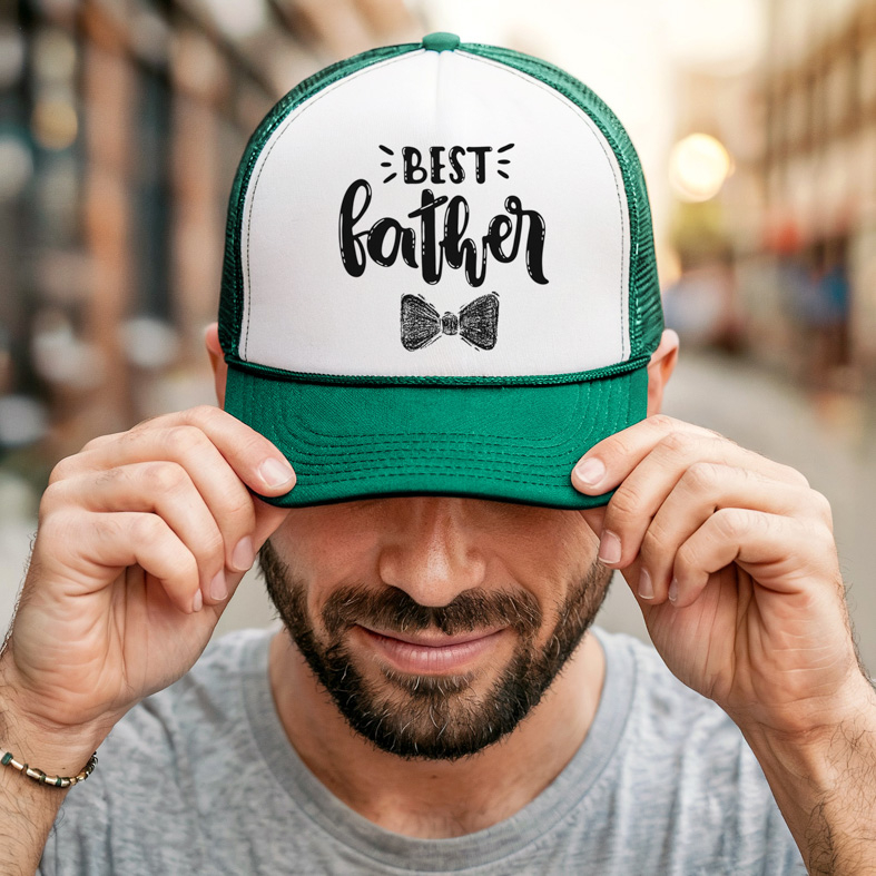BEST father - Καπέλο Trucker MemoryBox