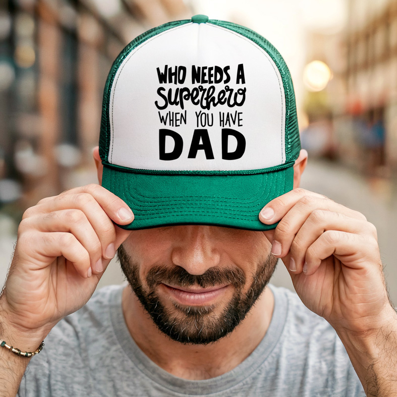 Superhero DAD - Καπέλο Trucker MemoryBox
