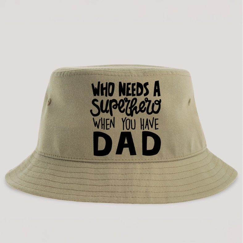 Superhero DAD - Καπέλο Bucket MemoryBox