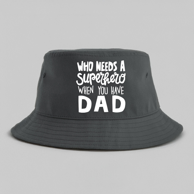 Superhero DAD - Καπέλο Bucket MemoryBox