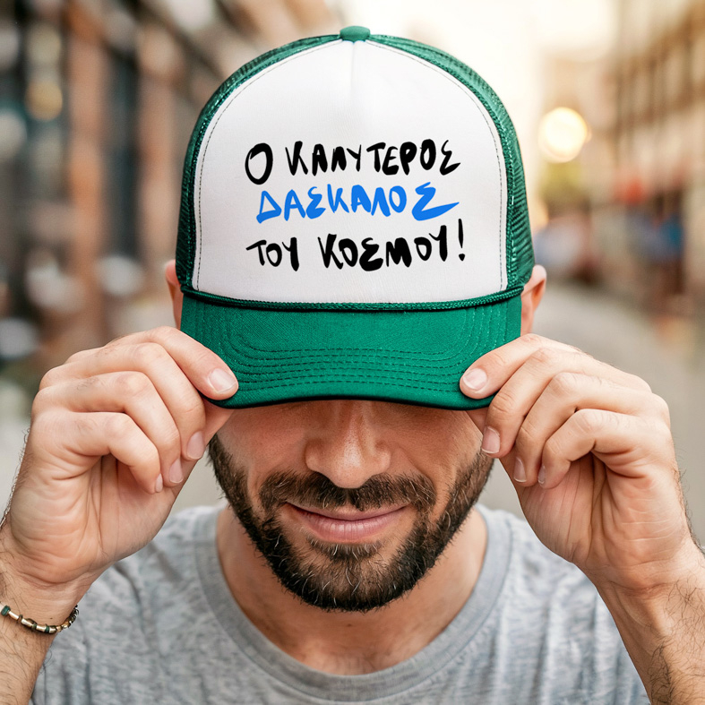 Ο ΚΑΛΥΤΕΡΟΣ ΔΑΣΚΑΛΟΣ ΤΟΥ ΚΟΣΜΟΥ! - Καπέλο Trucker MemoryBox