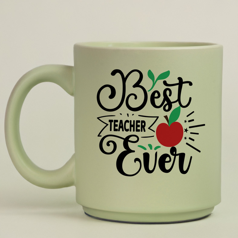 BEST TEACHER EVER - Κούπα Πούδρα MemoryBox