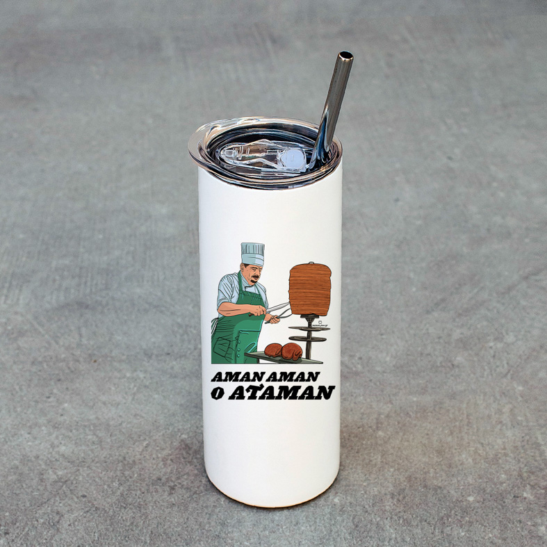 Αμάν Αμάν ο Αταμάν - Ποτήρι Θερμός 600ml