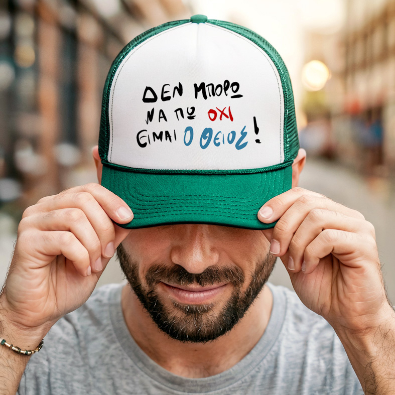 ΕΙΜΑΙ Ο ΘΕΙΟΣ! - Καπέλο Trucker MemoryBox
